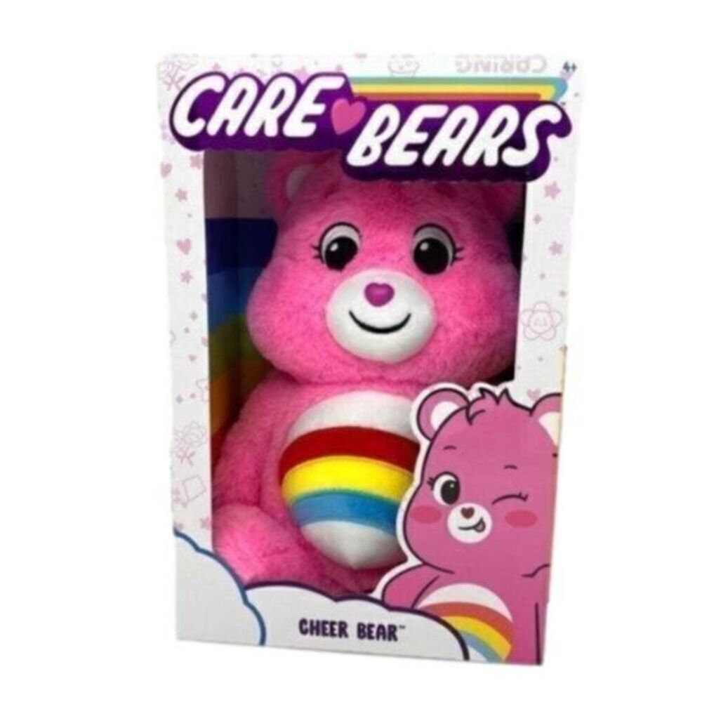 Care Bears Cheer Bear Plush Collectible 14” NEW